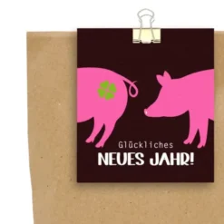 Wundertüte Silvester Glücksschwein - Geschenktüte befüllt