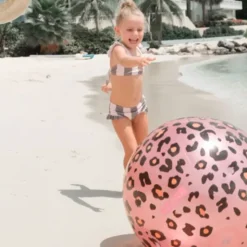 XL Wasserball BEACH BALL 51 cm Blumen-Design
