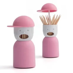 Zahnstocher-Spender Picky Boy rosa