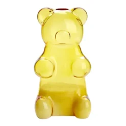 Zuckerdose Bär - Yummy Bear, Glas gelb